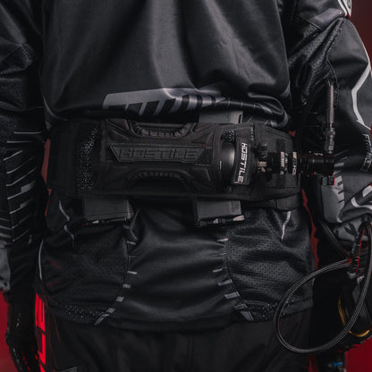 HOSTILE® XLP REGULATOR - SIDE PORT QUICK-DISCONNECT - BLACK