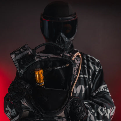 HOSTILE® XLP REGULATOR - SIDE PORT QUICK-DISCONNECT - GOLD