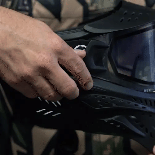 HK Army HSTL® Goggle – Carbon Fiber Black mit Clear Thermal Lens