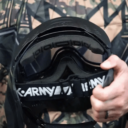 HK Army HSTL® Goggle – Carbon Fiber Black mit Clear Thermal Lens