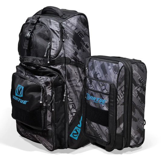Virtue High Roller & Mid Roller 2-piece Luggage Set - GRAPHIC BLACK
