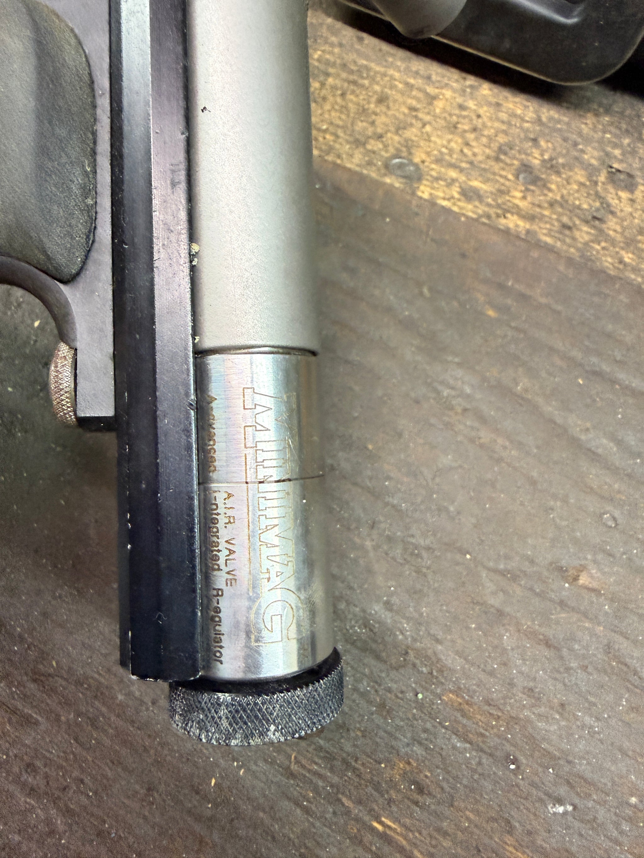 Airgun Designs (AGD) Minimag Paintball Markierer - Vintage Sammlerstück