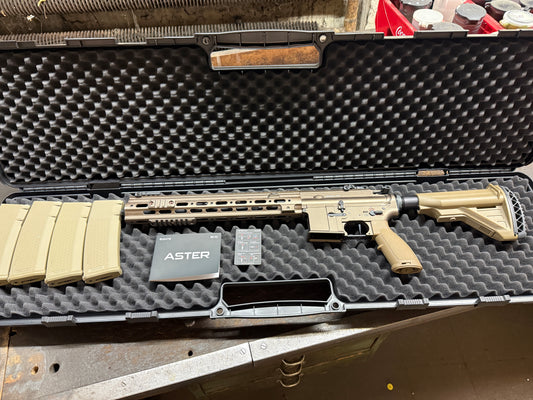 E&C 102 QR 1.0 EGV S-AEG – Dark Earth (Gebraucht) incl. GATE ASTER & Nimrod Hard Case