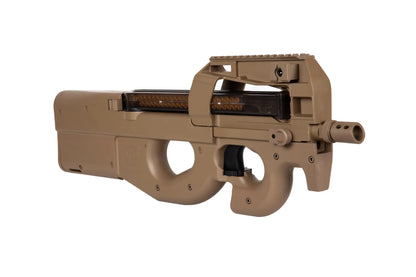 Licensed replica of the Cybergun FN Herstal P90 submachine gun (CM060) - TAN 0,5 Joule