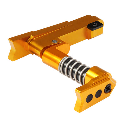 Maxx Model CNC Aluminum Advanced Magazine Release Style A (Gold)