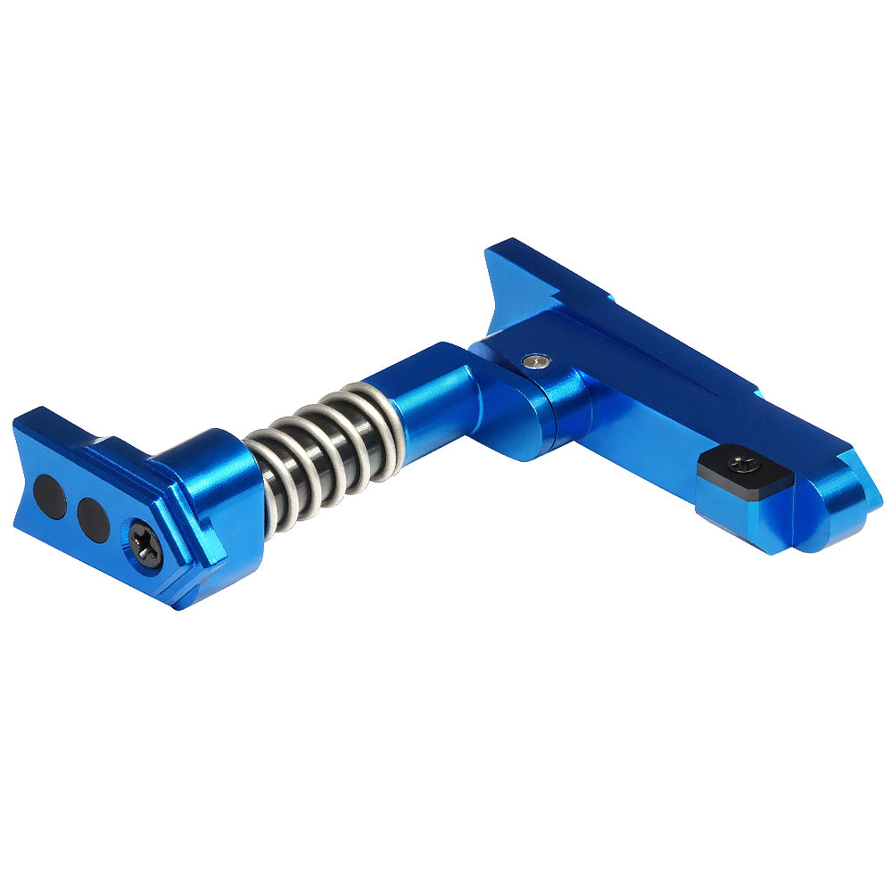 Maxx Model CNC Aluminum Advanced Magazine Release Style A (Blue)