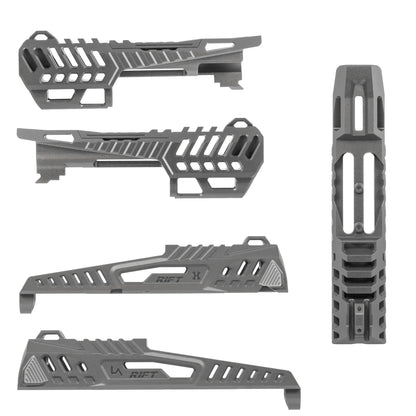 HK Army Hostile® x LA Capa Customs: RIFT Split Slide Kit - GREY