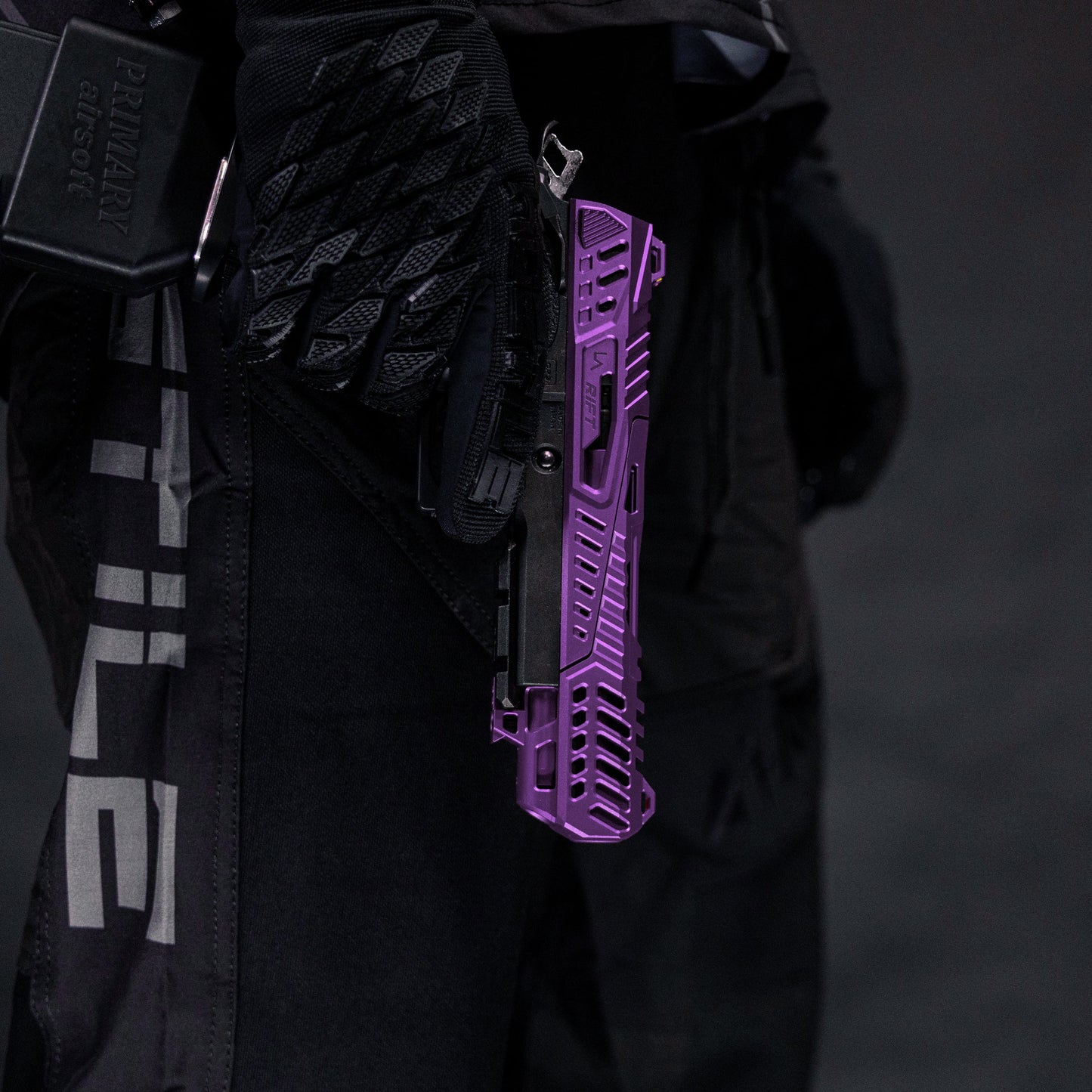 HK Army Hostile® x LA Capa Customs: RIFT Split Slide Kit - PURPLE