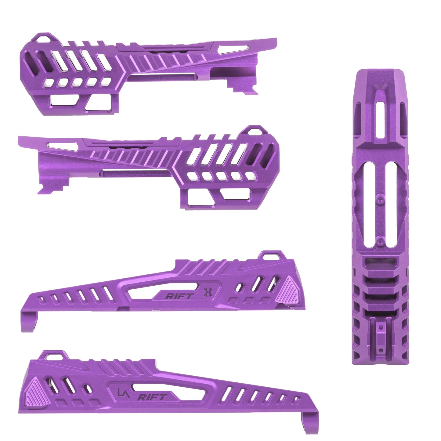 HK Army Hostile® x LA Capa Customs: RIFT Split Slide Kit - PURPLE