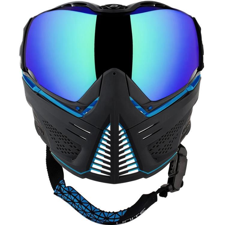Push Unite Paintball Maske – Schwarz / Blau