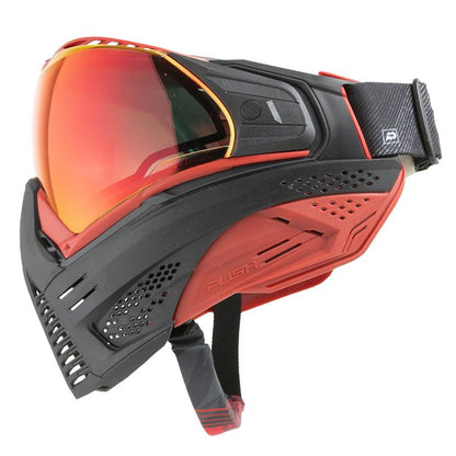 Push Unite Paintball Maske – Schwarz / Rot