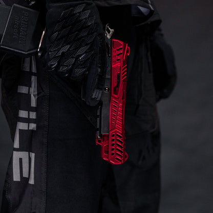 HK Army Hostile® x LA Capa Customs: RIFT Split Slide Kit - RED