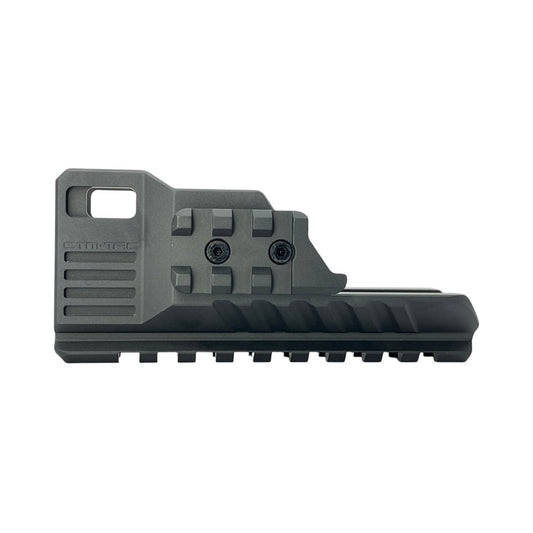 CTM Tactical Extended rail blast shield for AAP-01 - Black