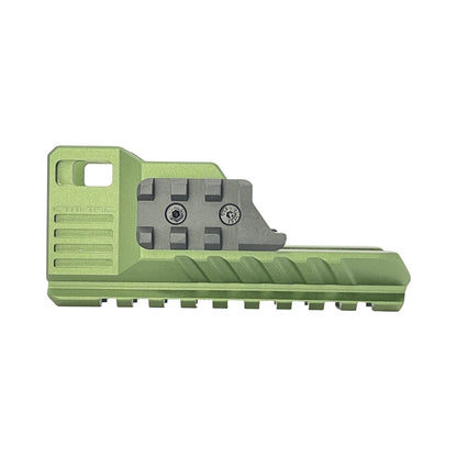 CTM Tactical Extended Rail Blast Shield – AAP-01 (Army Green)