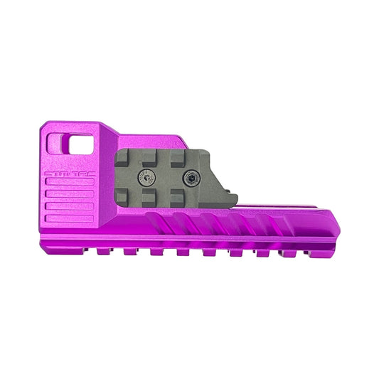 CTM Tactical Extended rail blast shield for AAP-01 - Purple