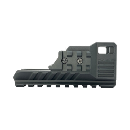 CTM Tactical Extended Rail Blast Shield – AAP-01 (Black)