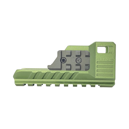 CTM Tactical Extended Rail Blast Shield – AAP-01 (Army Green)