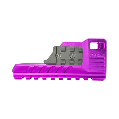 CTM Tactical Extended Rail Blast Shield – AAP-01 (Purple)