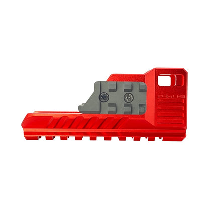 CTM Tactical Extended Rail Blast Shield – AAP-01 (Red)