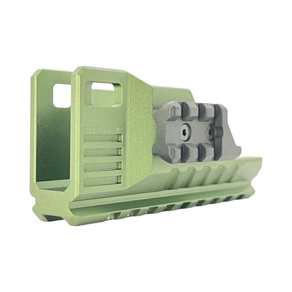 CTM Tactical Extended Rail Blast Shield – AAP-01 (Army Green)