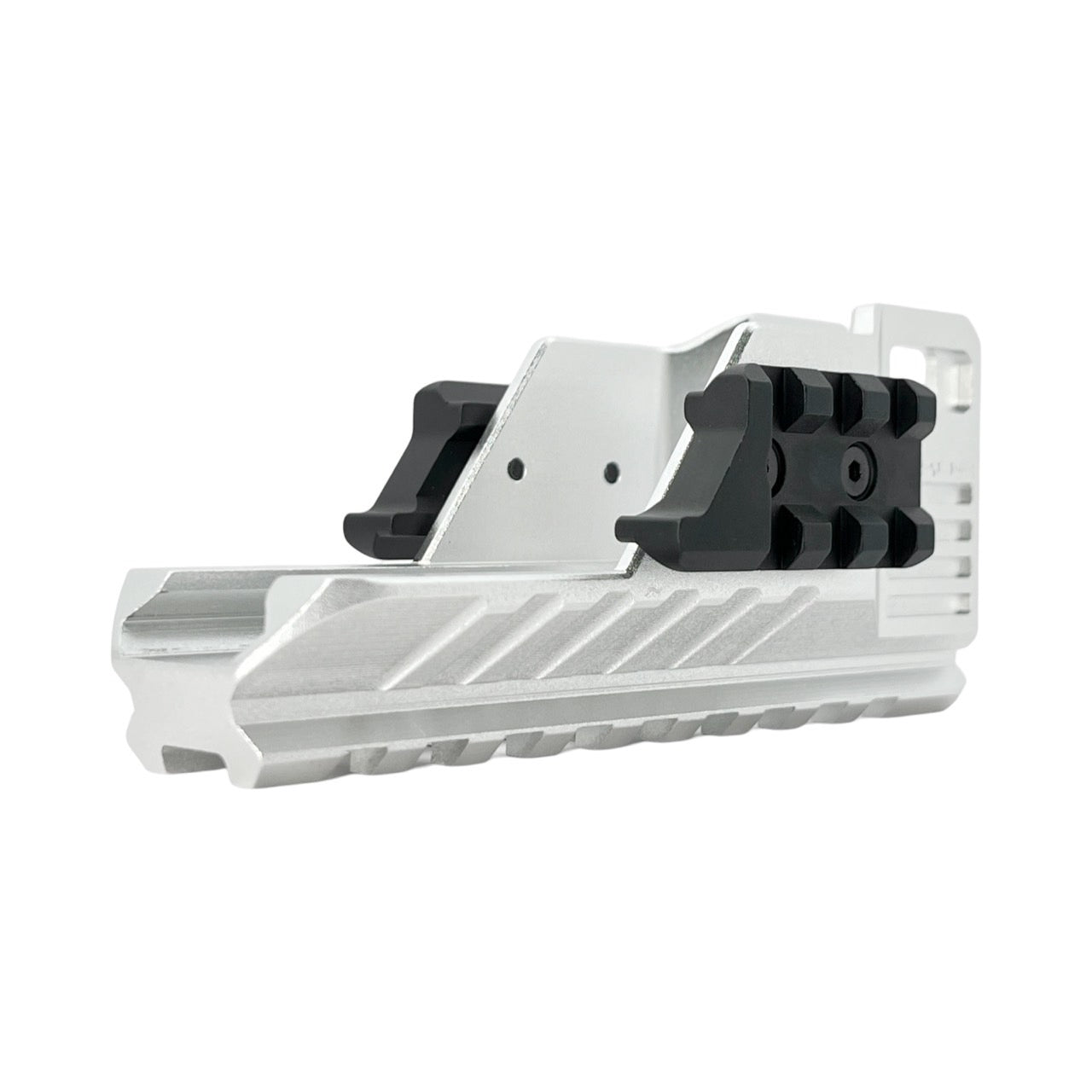 CTM Tactical Extended rail blast shield for AAP-01 - Silver