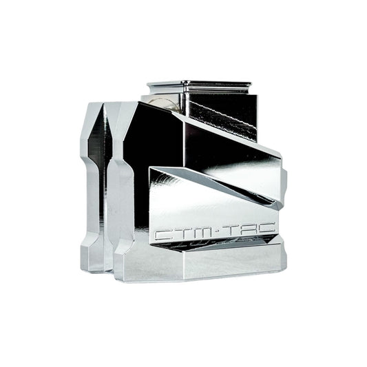 CTM Tactical CNC Magazine Extension Plate for AAP-01 / We Glock - Chrome