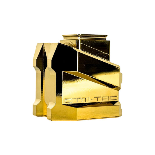 CTM Tactical CNC Magazine Extension Plate for AAP-01 / We Glock - Electroplated Gold