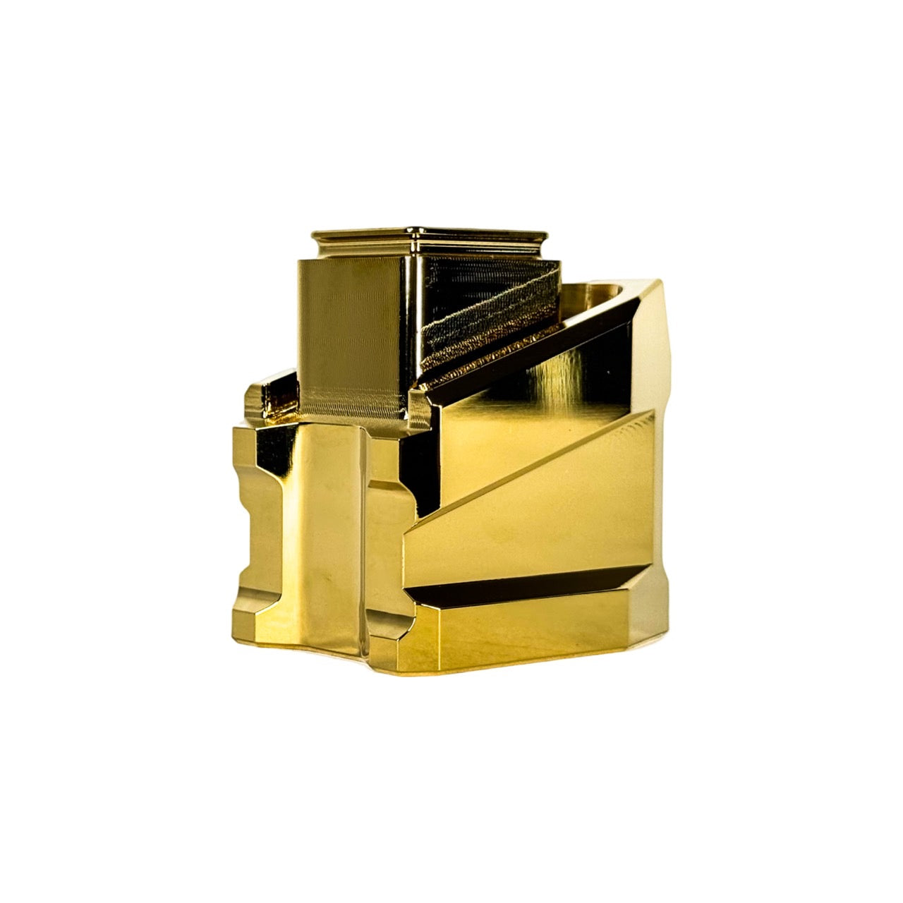 CTM Tactical CNC Magazine Extension Plate for AAP-01 / We Glock - Electroplated Gold