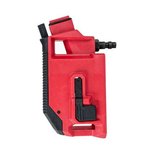 CTM Tactical Hi-Capa HPA M4 magazine adapter - Red / Black