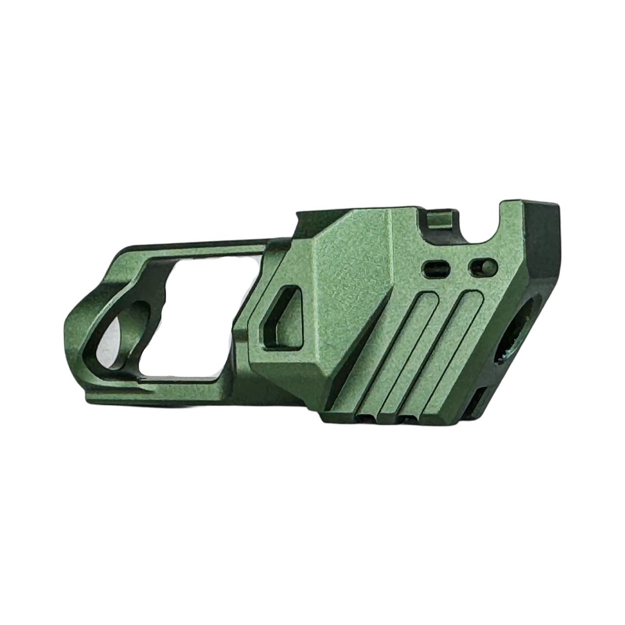 CTM Tactical FUKU-2 CNC Baby Shark compensator for AAP-01 - Army Green