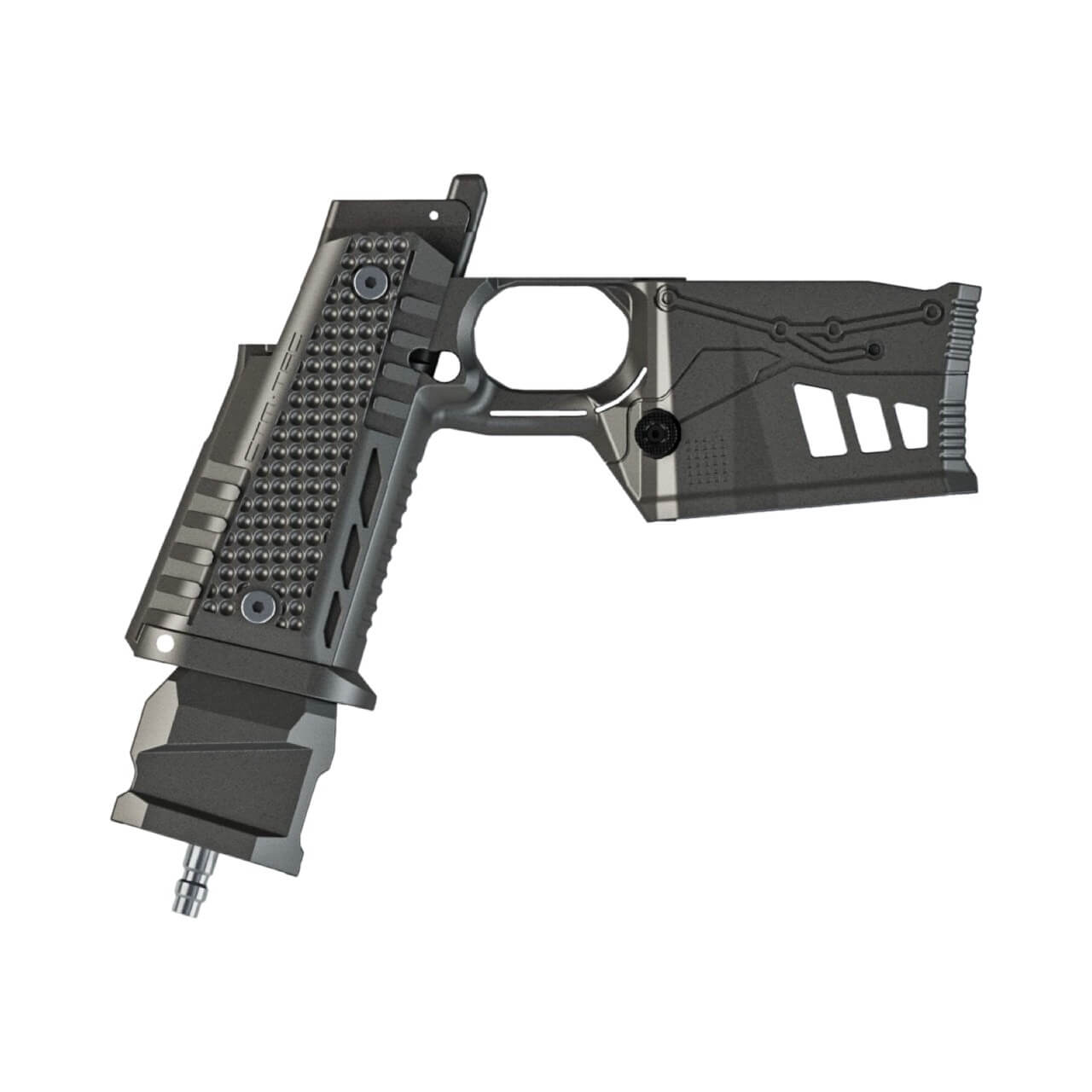 CTM Tactical TM Hi-Capa HPA M4XIMUS Kit - Black