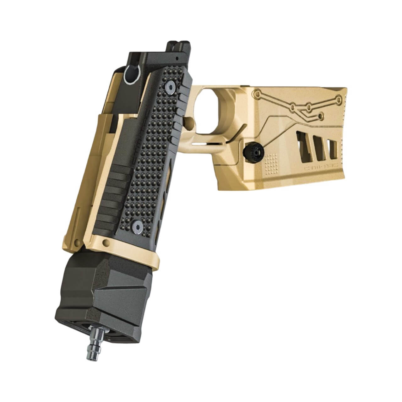 CTM Tactical TM Hi-Capa HPA M4XIMUS Kit - Tan