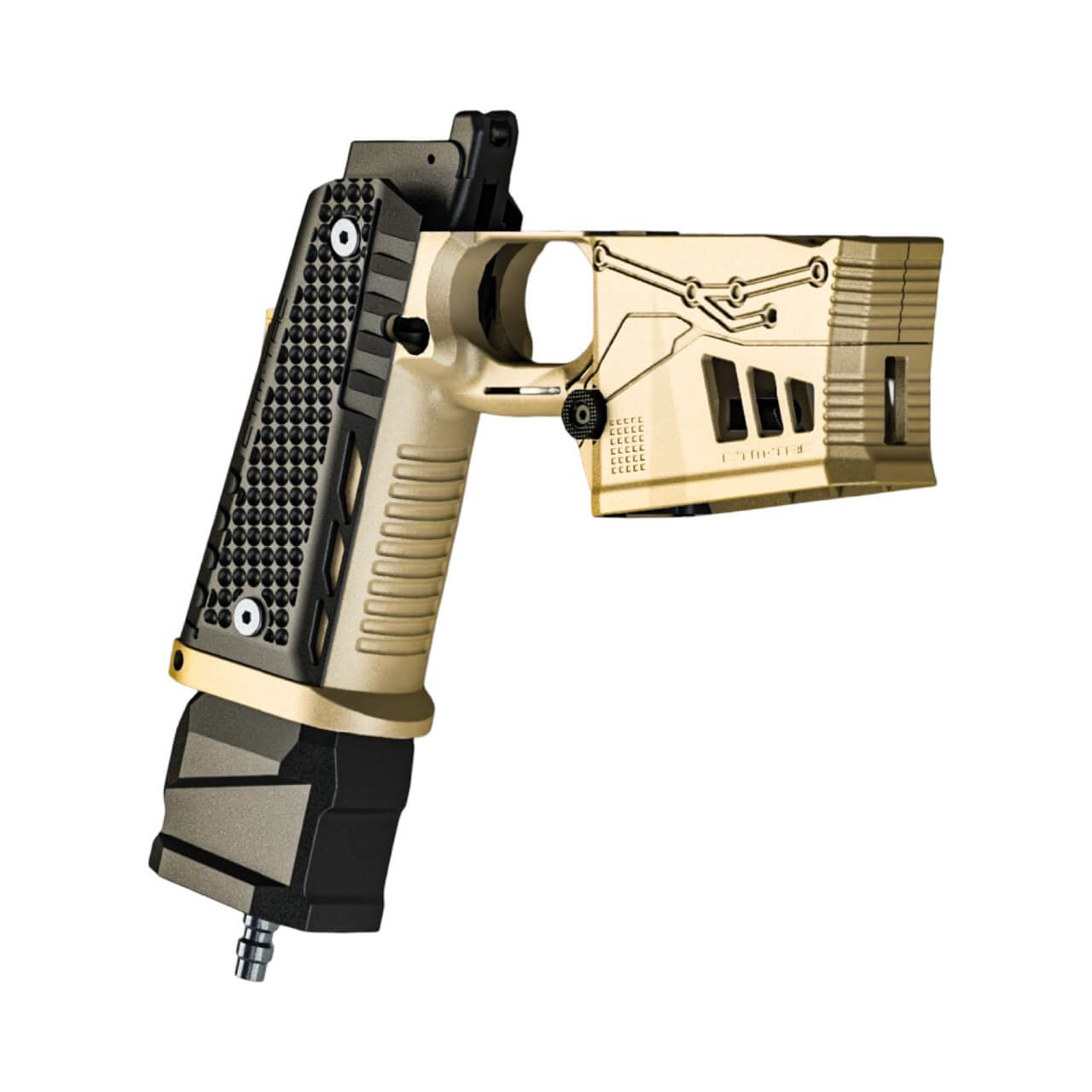CTM Tactical TM Hi-Capa HPA M4XIMUS Kit - Tan