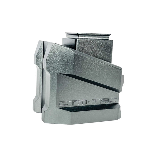 CTM tactical CNC Magazine Extension Plate for AAP-01 / We Glock - Gray