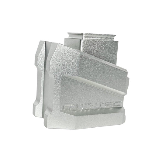 CTM tactical CNC Magazine Extension Plate for AAP-01 / We Glock - Silver