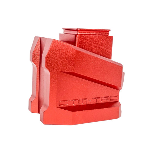 CTM tactical CNC Magazine Extension Plate for AAP-01 / We Glock - Red