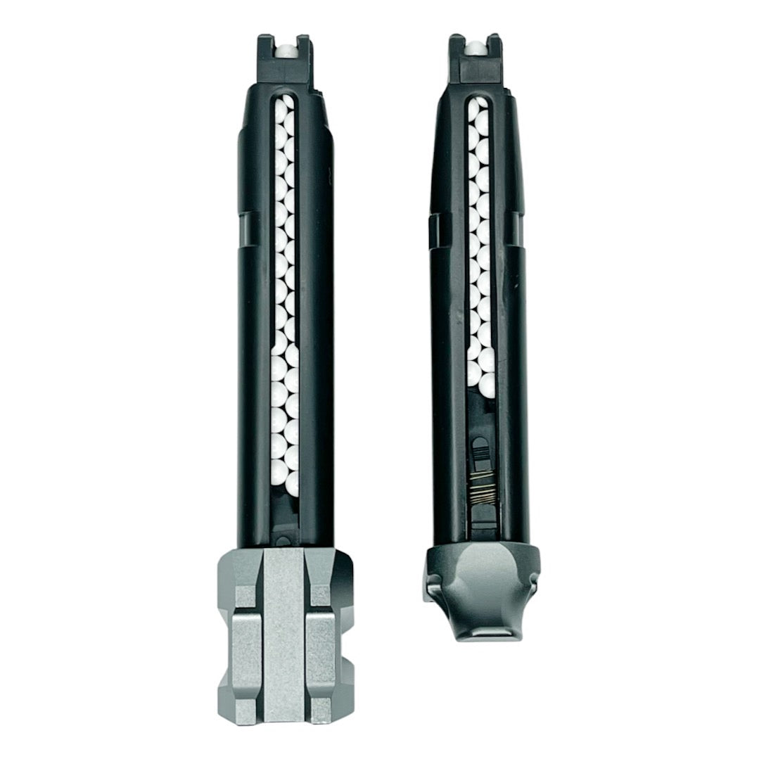 CTM tactical CNC Magazine Extension Plate for AAP-01 / We Glock - Silver