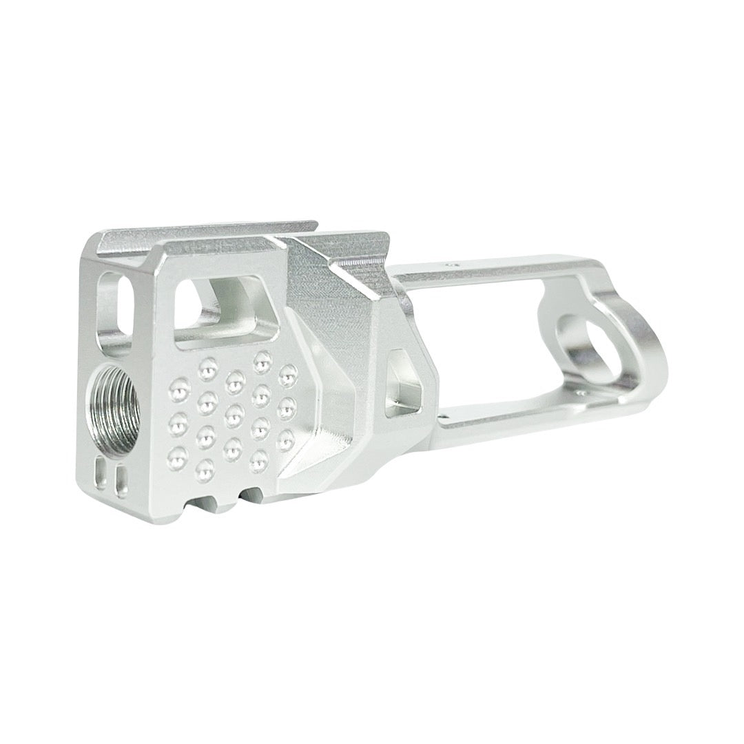 CTM Tactical FUKU-2 CNC compensator for AAP-01 FUKU-2 long slide - Silver