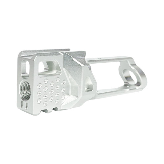 CTM Tactical FUKU-2 CNC compensator for AAP-01 FUKU-2 long slide - Silver