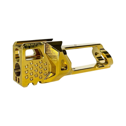 CTM Tactical FUKU-2 CNC Kompensator – Long Slide (Diamond Gold)