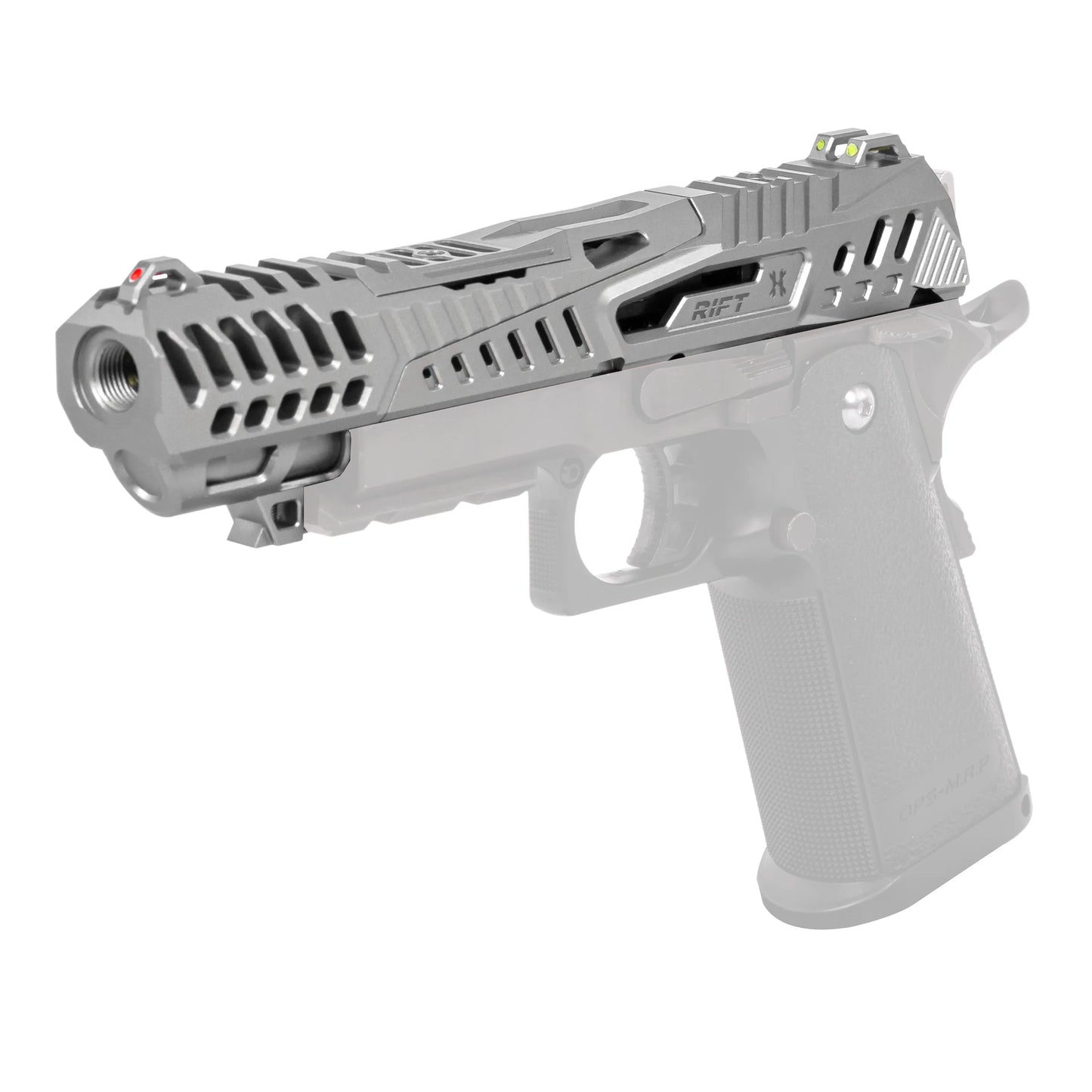 HK Army Hostile® x LA Capa Customs: RIFT Split Slide Kit - SILVER