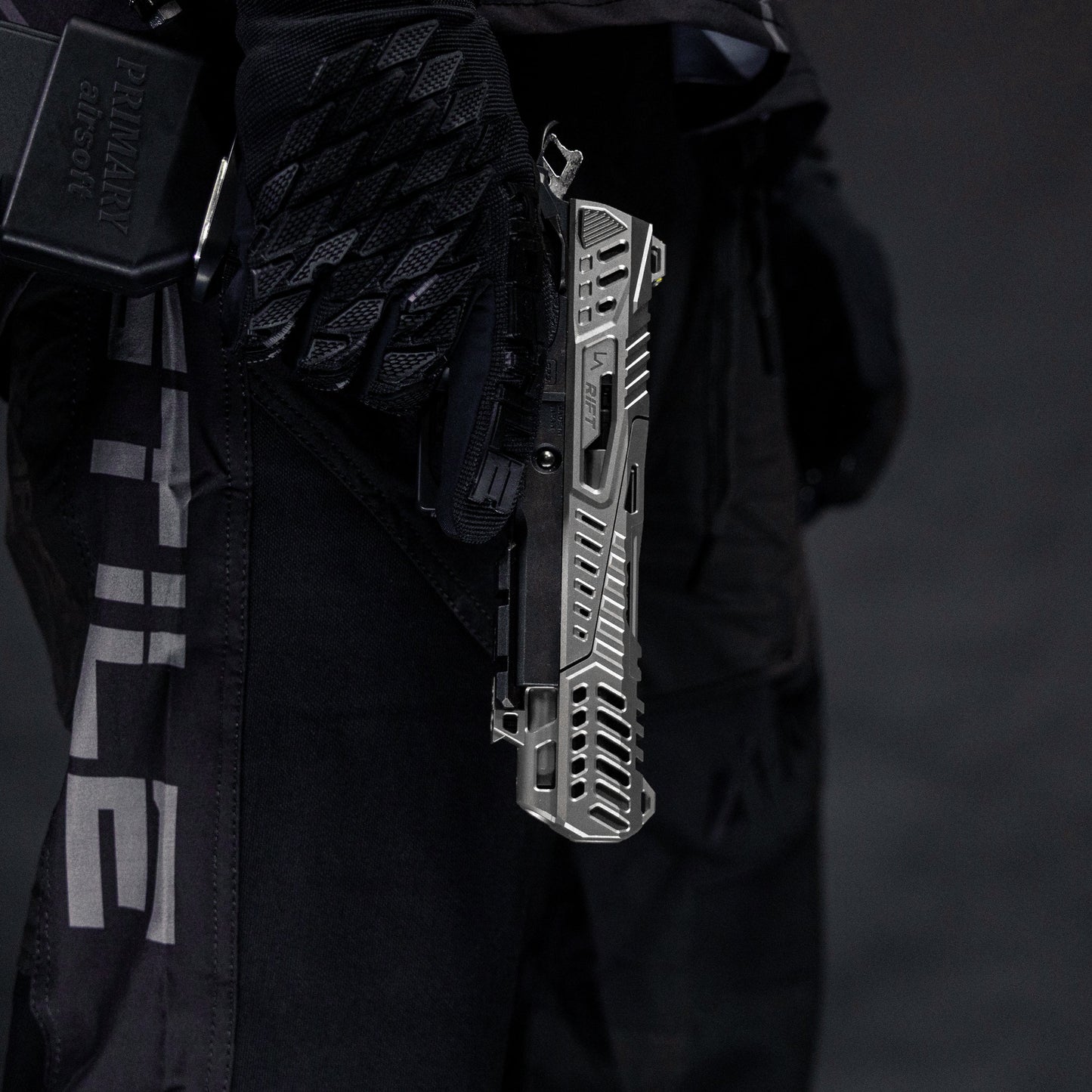 HK Army Hostile® x LA Capa Customs: RIFT Split Slide Kit - SILVER