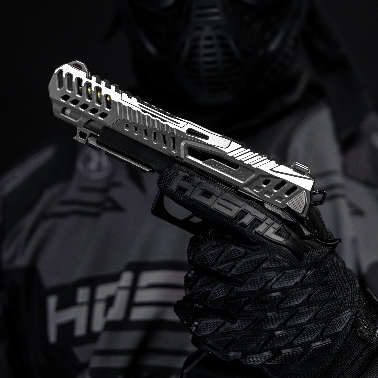 HK Army Hostile® x LA Capa Customs: RIFT Split Slide Kit - SILVER