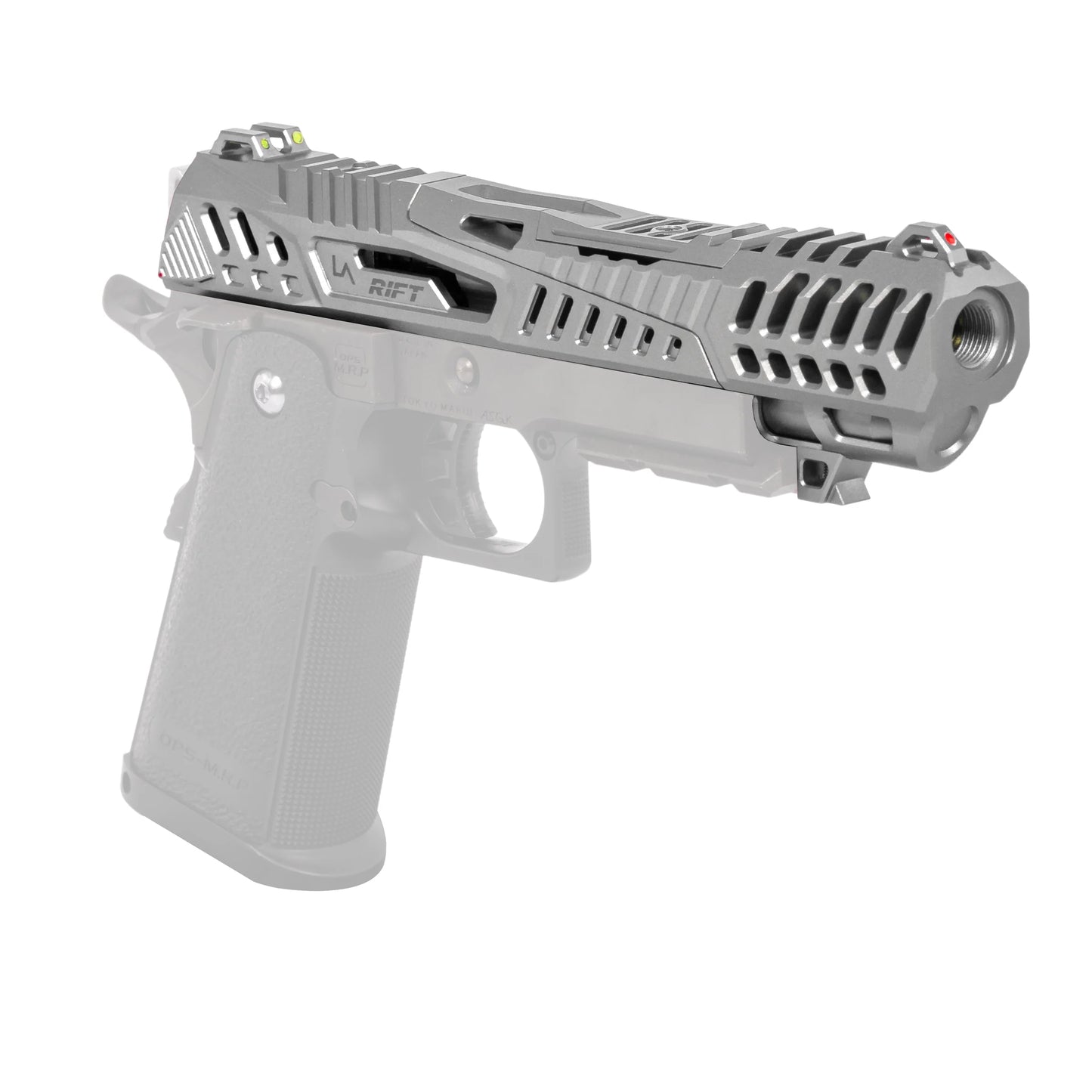 HK Army Hostile® x LA Capa Customs: RIFT Split Slide Kit - SILVER