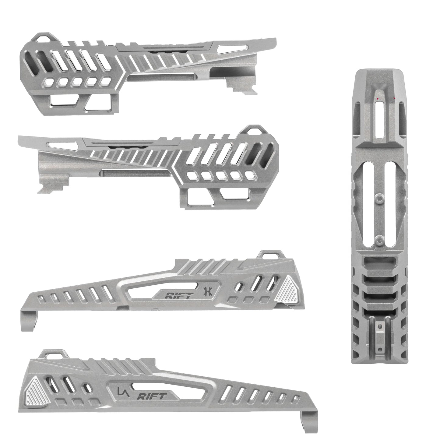 HK Army Hostile® x LA Capa Customs: RIFT Split Slide Kit - SILVER