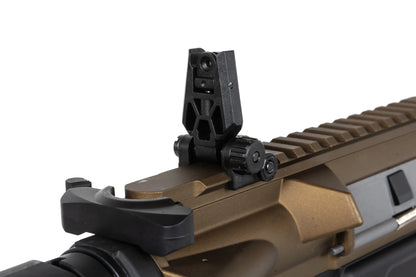 Specna Arms RRA SA-E24 HAL ETU™ Chaos Bronze airsoft carbine with orange discharge device 0,5 Joule