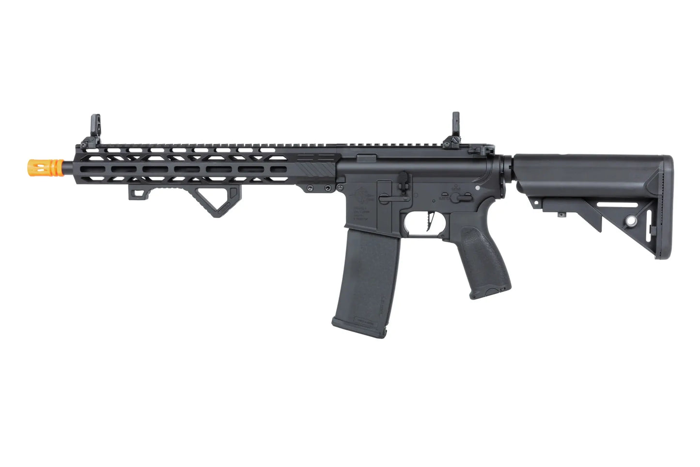 Specna Arms RRA SA-E24 HAL ETU™ airsoft Carbine Black with orange discharge device 0,5 Joule