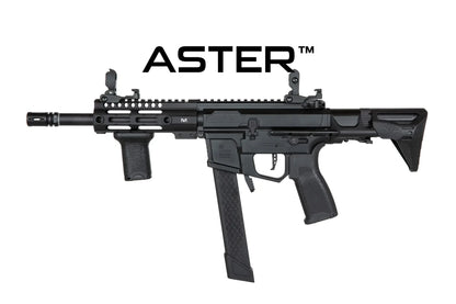 Specna Arms SA-X01 EDGE 2.0 GATE ASTER submachine airsoft gun - Black 0,5 Joule