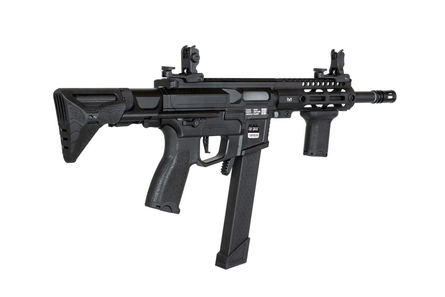 Specna Arms SA-X01 EDGE 2.0 GATE ASTER submachine airsoft gun - Black 0,5 Joule