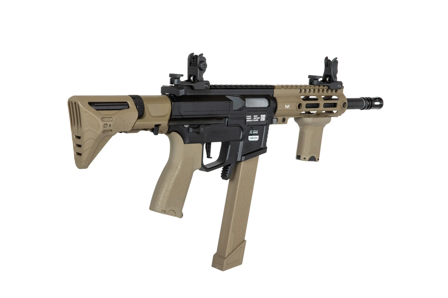 Specna Arms SA-X01 EDGE 2.0 GATE ASTER submachine gun replica - Half-tan 0,5 Joule